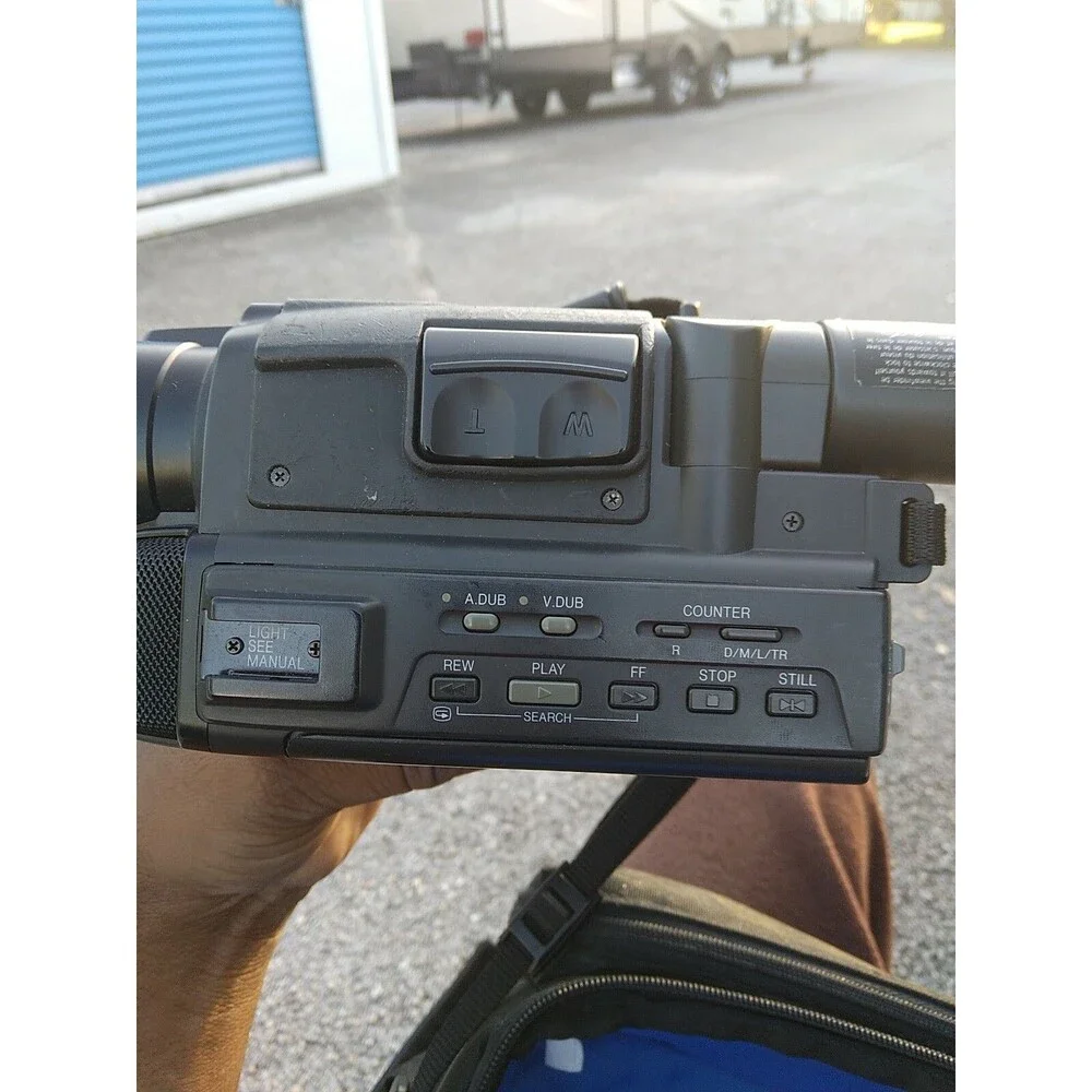 Quasar VM-525 VHS-C Camcorder Palmcorder Analog Recorder No Changer